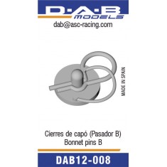 1/12 Bonnet Pins B (10pcs)