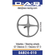 1/24 Classic GT Steering Wheel D (3pcs)