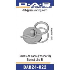 1/24 Bonnet Pins B (10pcs)