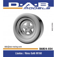 1/24 Gotti M160 Rims
