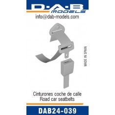 1/24 Road Car Seatbelts (10pcs)