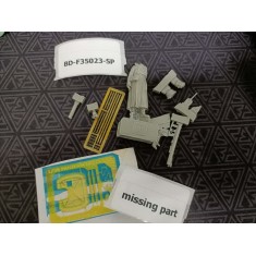 Spare Parts for 1/35 Grenadier panzerschreck Ardennes 1945 (1 pe missing)