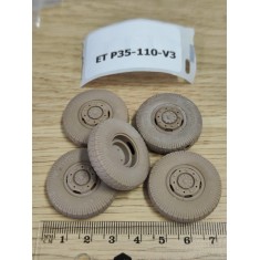 5 Wheels (Pattern Ver.3) for 1/35 Dragon Sd.Kfz.234