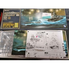 Spare Parts for 1/700 German Battleship Scharnhorst 1943 [Deluxe Edition] (kit without Part G-1)