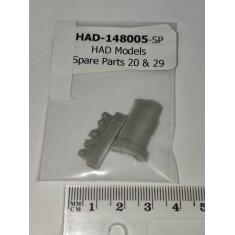 Spare Parts (20 & 29) for HAD #148005 1/48 Academy/Italeri MiG-21MF Exterior Detail set
