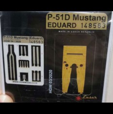 Spare Parts for 1/48 P-51D Mustang Seatbelts & Wooden Floor for Eduard kits (without PE)