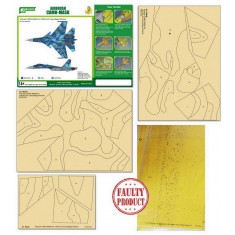 Camo-Mask for 1/48 Sukhoi Su-33 Flanker D Camouflage Scheme (faulty product)