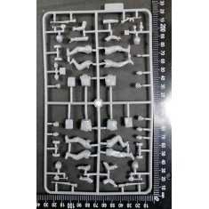 Parts for Four 1/35th Figures