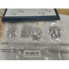 Folded Wings & Instruction for 1/200 Merit/Trumpeter USS CV-8 Hornet