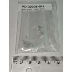 Spare Resin parts for 1/200 Trumpeter USS IOWA