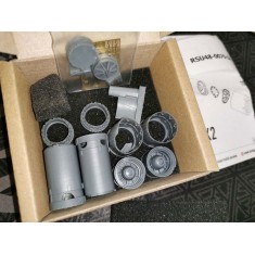 1/48 Dassault Rafale Exhaust Nozzles for Revell Kit (Defective Parts)