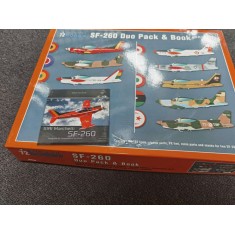 1/72 SIAI-Marchetti SF-260 Duo Pack & Book (Box Damaged)