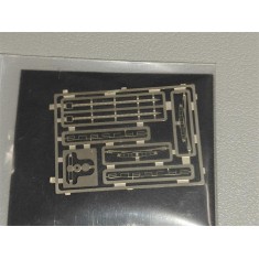 1/24 Porsche Logo, Wipers, Mesh and other Detail Parts PE sheet