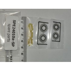 Spare parts for Scale Production SPE24010a 1/24 Drilled Brake Disc Set