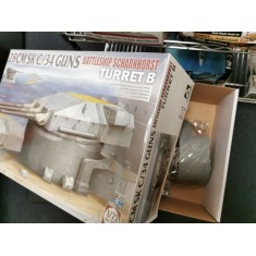 1/72 Battleship Scharnhorst Turret B 28Cmsk C/34 Guns (box damaged)