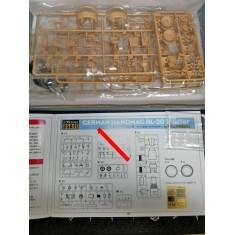 Spare Parts for 1/35 Hanomag RL-20 Tractor