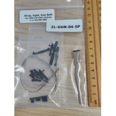Strap, Sight and Gun Butt for 1/12 Kar98k Rifle