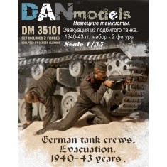 1/35 German Tank Crew Evacuation 1940-43 Vol.1 (2 figures) 
