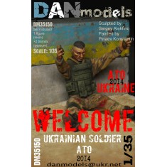 1/35 Ukrainian ATO Zone Soldier 2014-17 Vol.1 - "Welcome" (1 figure+ 2 barrels) 