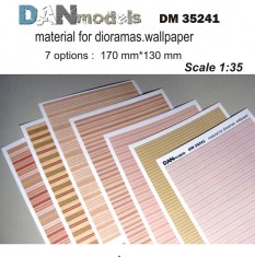1/35 Wallpaper Material Set Vol.1 (7pcs,170x130mm)
