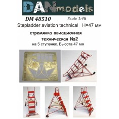 1/48 Aviation Technical Step Ladder Vol.2 (5 steps,H:47mm)