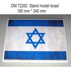 1/72,1/48 Israel Theme Display Stand (240x180mm)