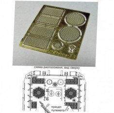1/72 German Medium Tank Panzerkampfw V Grilles Panther D for Zvezda #5010