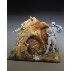 1/35 WWII Sceneries Diorama Base (dimension: 60 x 60mm) Vol.18