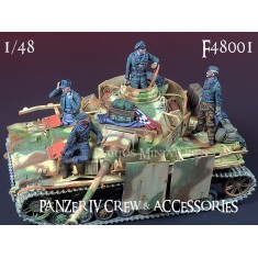 1/48 Panzer IV Crews & Accessories