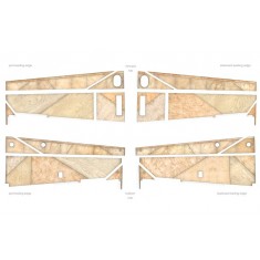 1/32 Wood Grain Decals for Ju EF-126/ 127 #DW32001