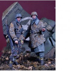 1/35 SS Soldiers, Kampfgruppe Hansen, Ardennes 1944