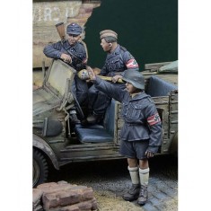 1/35 Hitlerjugend Boys for Kubelwagen Germany 1945