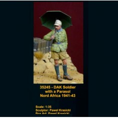 1/35 DAK Soldier with a Parasol, Nord Africa 1941-43