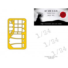 1/24 Bf 109G-5/6 Masking for Airfix kits