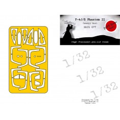 1/32 F-4J/S Phantom II Masking for Tamiya kits