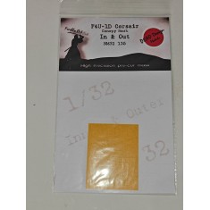 1/32 F4U-1d Corsair In & Out Masking for Tamiya kits