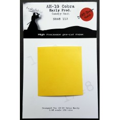 1/48 Bell AH-1G Cobra Early Masking for ICM kits