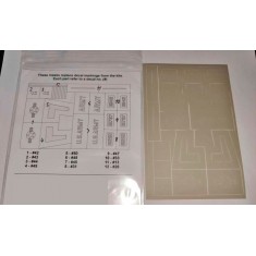 1/48 Bell AH-1G Arctic Cobra National Insignias Masking for ICM kits
