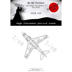 1/48 Grumman EA-6B National Insignias Masking for Monogram/Kinetic kits