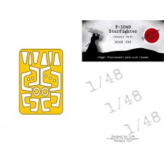 1/48 F-104A/C/G/S Starfighter Mask for Hasegawa kits