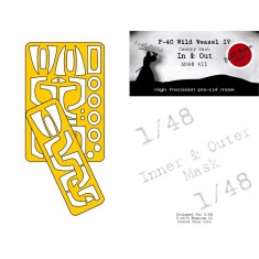 1/48 F-4C Wild Weasel IV In & Out Masking for Zoukei-Mura kits