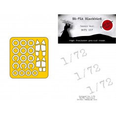 1/72 SR-71 Blackbird Masks for Revell kits