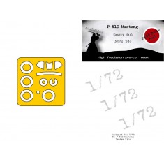 1/72 P-51 D Mustang Mask for Tamiya kits