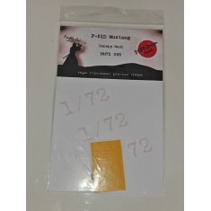 1/72 P-51 D Mustang Masks for Airfix kits