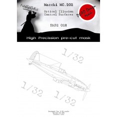 1/32 Macchi C.202 Folgore Masking for Italeri kits