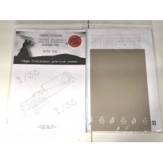 1/32 Mitsubishi A6M2b Reisen Control Surfaces Masks for Border kits