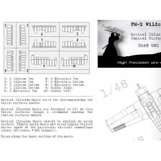 1/48 Grumman FM-2 Wildcat Masks for Eduard kits