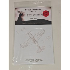 1/48 P-40E Warhawk Mask for Eduard kits