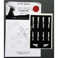 1/72 Nakajima Ki-84 Hayate Optical Illusion Masking for Hasegawa kits