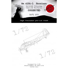 1/72 Kawasaki Ki-100 Control Surfaces Masking for Fine Molds kits